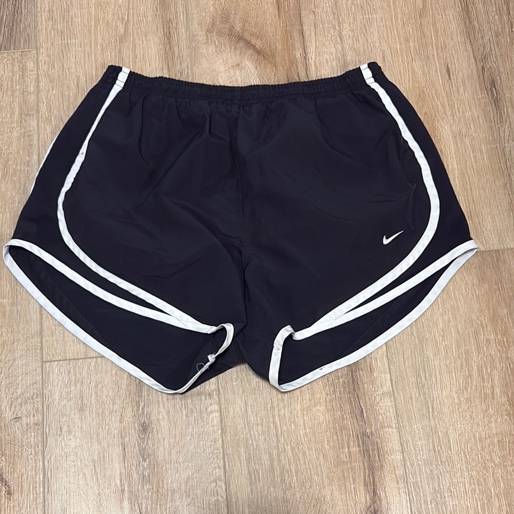 Nike Black and White Athletic Shorts